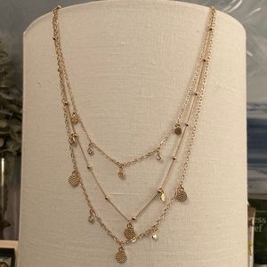 Ettika Multi layered fashion necklace